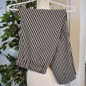 Gingham Black & White Paints